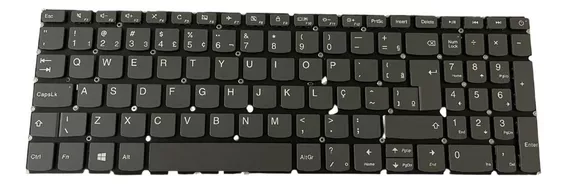 Teclado Para Notebook Lenovo Ideapad S145-15iwl 81s90005br