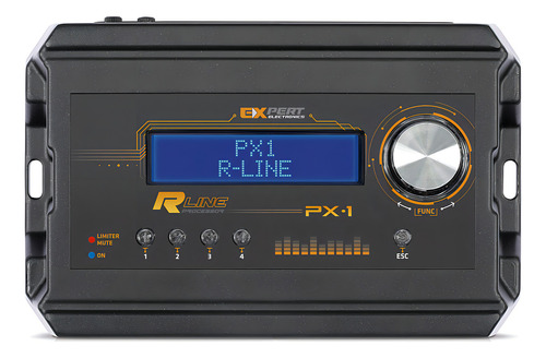Processador De Audio Automotivo Banda Expert Px-1 Pro Limite 12V PX1 Crossover