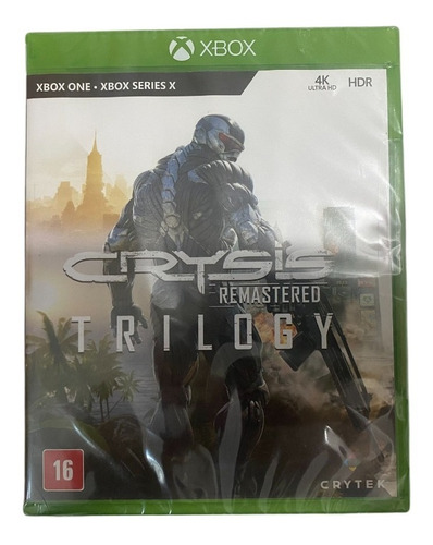 Crysis Remastered Trilogy Xbox One Lacrado Envio Ja!