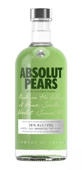 Bebida Vodka Absolut Pears Country Of Sweden 750 Ml