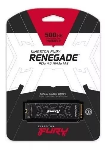 Ssd Kingston Fury Renegade 500gb M.2 2280 Nvme Pcie 4.0