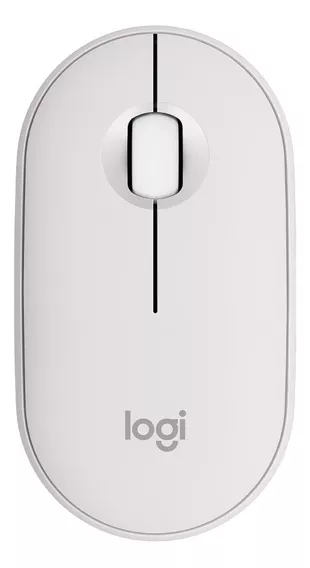 Mouse Logitech Pebble 2 M350s Sem Fio Branco - 910-007047