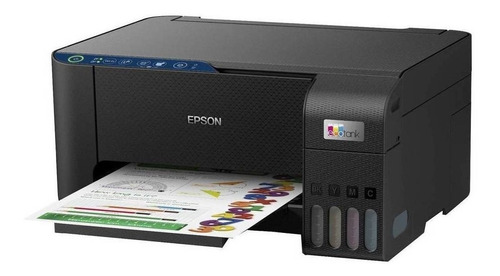 Impresora Epson Ecotank Multifuncional a Color L3251 Mod C11CJ67302 Negro