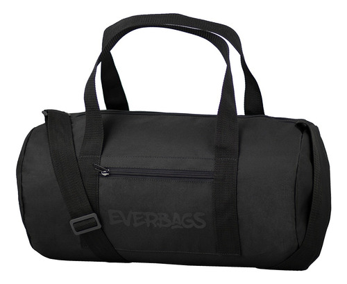 Everbag Mala Mini Bolsa Transversal 32L Cor Preto