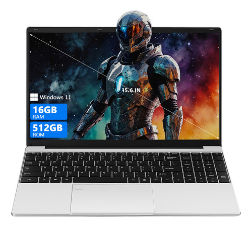 Laptop 15.6 Pulgadas 16gb Ddr4+512gb Ssd Windows 11 Huella 