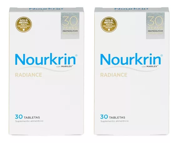 Pack 2 Nourkrin Radiance 30 Tabletas | Anticanas Natural