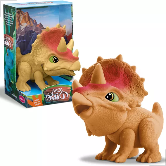 Dinossauro Brinquedo Infantil Triceratops Little Dino