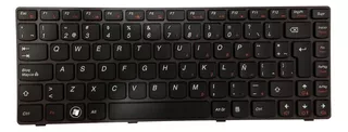 Teclado Lenovo Ideapad Z370 Z470 Z470a Z475 Español Color Negro