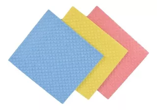 Tela paño esponja 3 pack multicolor 3M Scotch Brite