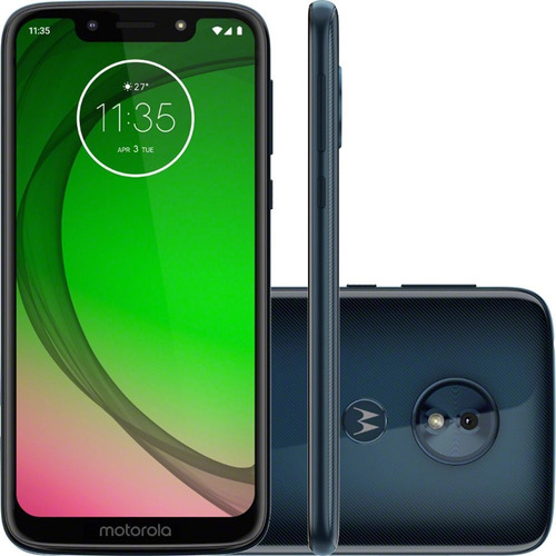 Moto G7 Play 32gb Azul Indigo  Garantia Nf-e (Recondicionado)