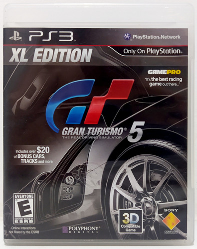 Jogo Gran Turismo 5 Xl Edition - Ps3 Mídia Física Original