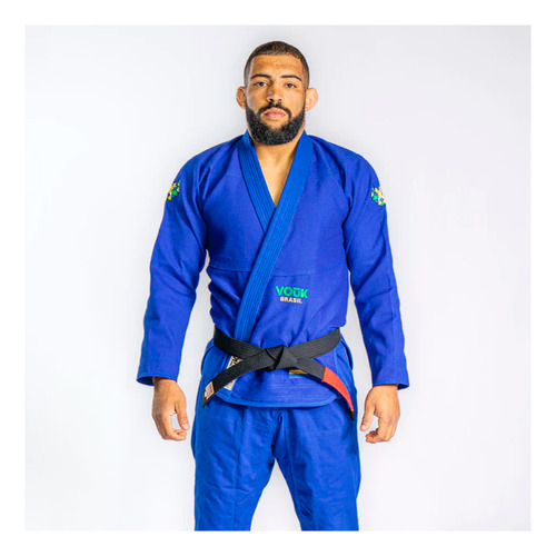 Kimono Jiu Jitsu Vouk Brasil Trançado