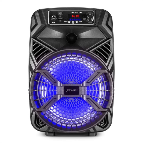 Caixa De Som 200w Rms Cmf 200 Tws Bass Reflex Frahm 32262 Cor Preto