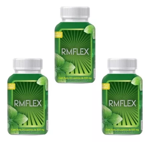 Rmflex 3 Frascos De 30 Comprimidos 850 mg c/u Sin sabor