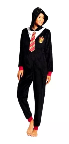 Mameluco/pijama Térmico De Harry Potter Gryffindor Adulto 