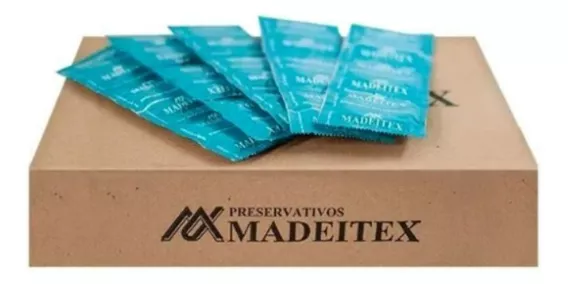 Preservativo Camisinha Não Lubrificado Madeitex Caixa 144 Un