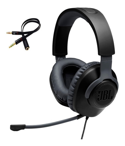 Headset Gamer Jbl Quantum 100 Original Com Microfone +brinde