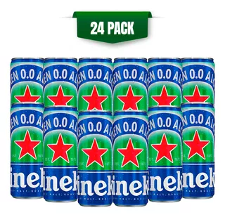 Cerveza Sin Alcohol Heineken 0.0 24 Latas De 355ml