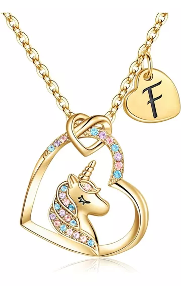 Regalos De Unicornios Para Niñas, Collar De Unicornio Con Ci