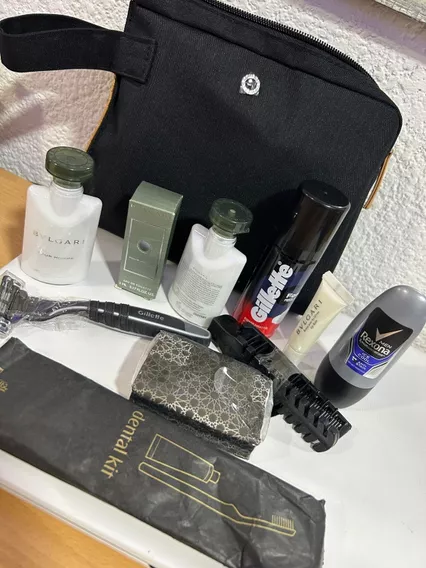 Kit De Viaje Neceser Bvlgari Cosmétiquera Dama Caballero 