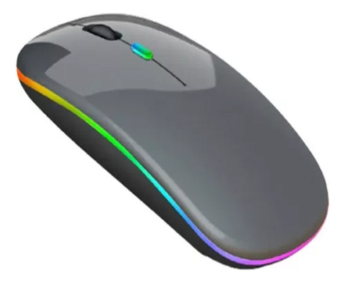 Mouse Sem Fio Bluetooth 2.4g Recarregável Silencioso