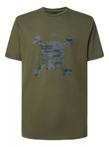 Camiseta / Playera Oakley Camo Skull Tee New Dark Brush