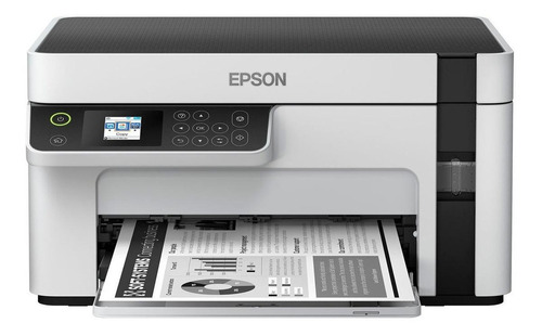 Impressora Epson Multifuncional Monocromática Ecotank M2120 Cor Branco/Preto 100V/240V