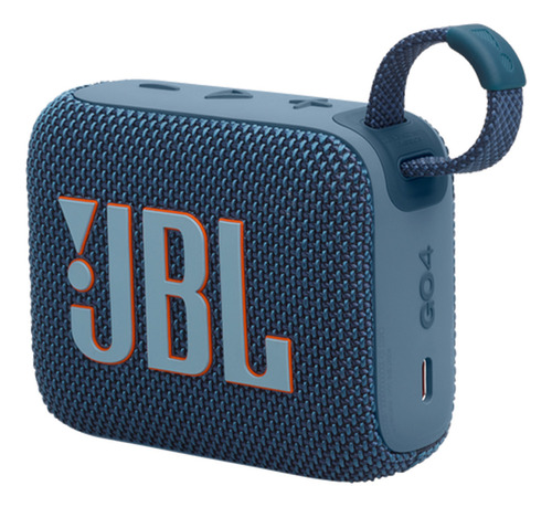 Caixa De Som Bluetooth Jbl Go4 A Prova D'água Azul Original