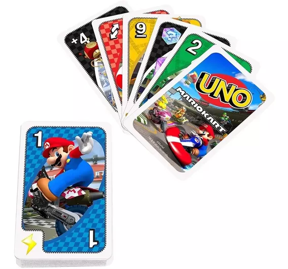 Mattel Games Uno Mario Kart