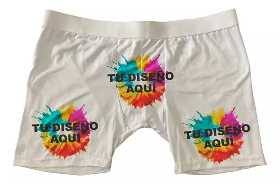 Paquete De 100 Boxers Hombre Totalmente Personalizados