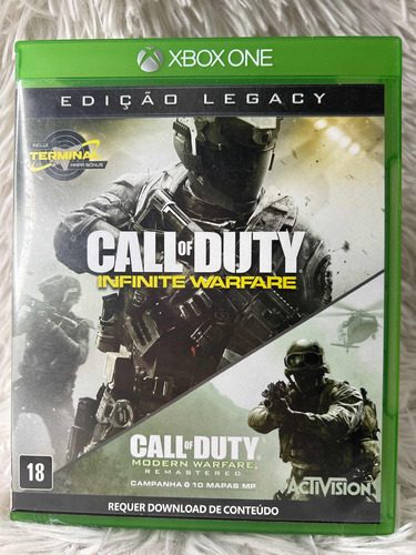 Jogo Call Of Duty Infinite Warfare Edição Legacy Xbox One