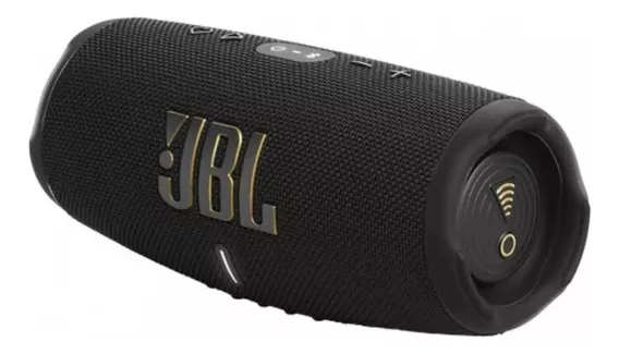 Caixa De Som Bluetooth 40w Jbl Charge 5 Wi Fi Preto Bivolt