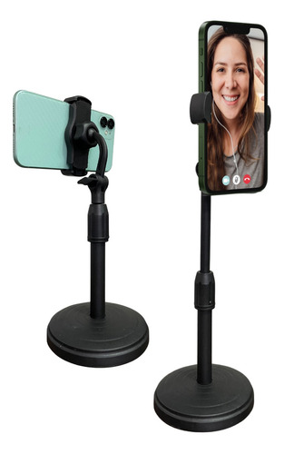 Suporte Tripé Celular Smartphone Mesa Portátil Selfie 360º