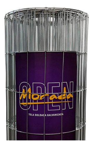 Alambrado Morada Open Fio 2,30mm Malha 6,5x15cm - 25 X 1,80m
