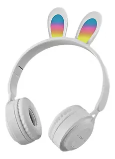 Fone De Ouvido Headphone Bluetooth Infantil Orelha De Coelho