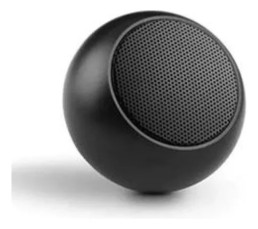 Mini Caixinha Som Bluetooth Metal Amplificada 3w Cor Preto