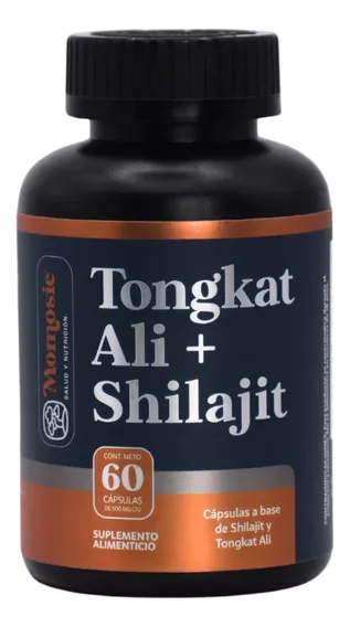 Tongkat Ali + Shilajit 60 Caps De 500 Mg Más Testosterona