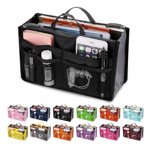 Organizador Bolsa Maquiagem  - Mala Viagem Tablet Celular