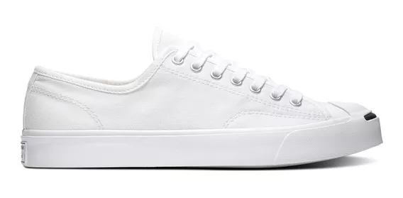 Tenis Converse Jack Purcell Caña Baja Color Blanco Unisex