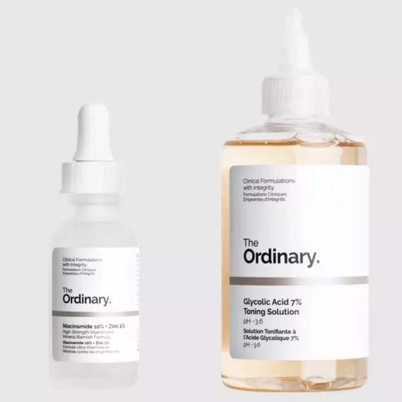 The Ordinary Kit Niacidamida + Acido Glicolico