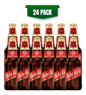 Noche Buena cerveza bock 24 botellas de 355mL