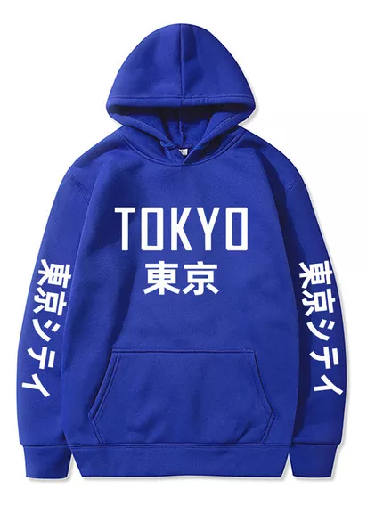 Sudadera Con Capucha Japonesa Con Estampado Tokyo Hop Para H