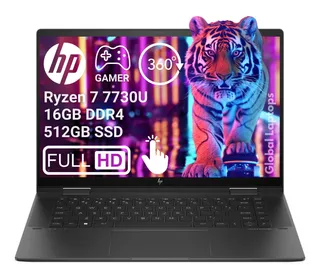 Hp Envy 15-fh23 Ryzen 7 7730u, 16gb, 512 Ssd, Fhd Touch 2en1