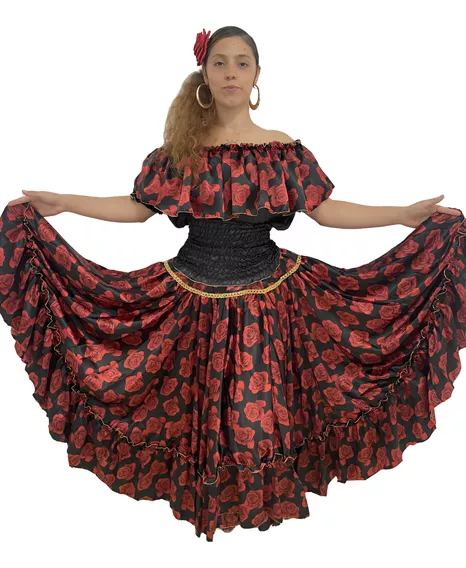 Conjunto Pombagira Flores Rosas Umbanda Candomblé