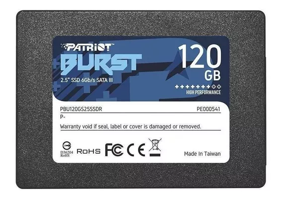 Disco sólido interno Patriot Burst PBU120GS25SSDR 120GB