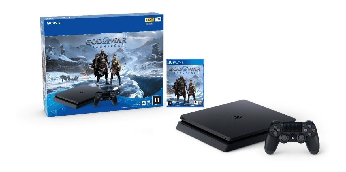 Sony PlayStation 4 Slim God of War Ragnarok Bundle