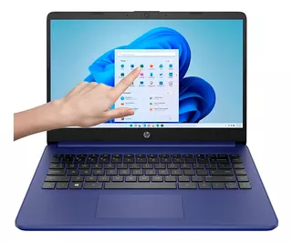 Notebook 14-FQ1025cl 14" táctil azul 16GB de Ram - 512GB SSD - AMD Ryzen 7