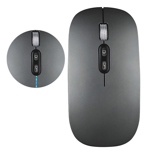 Mouse Bluetooth Recarregável Para Macbook Air Pro M1 M2 M3