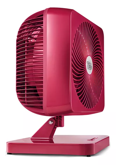 Ventilador De Mesa Turbi Max 3 Pás 140w Ventidelta Cor Da Estrutura Vermelho 110v