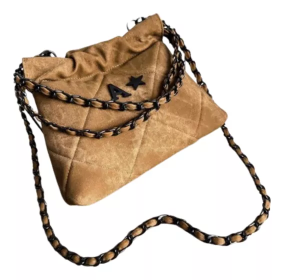 Bolso Crossbody Bandolera Con Cadena De Metal Para Mujer